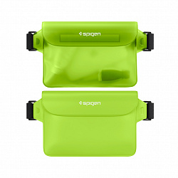 Водонепроницаемая сумка SPIGEN Aqua Shield WaterProof Waist Bag A620, 2шт, ярко-зеленый
