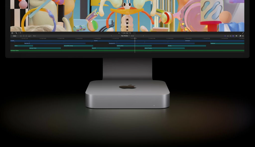 Mac mini (M2, 8C CPU/10C GPU)Mac mini (M2 Pro, 10C CPU/16C GPU)