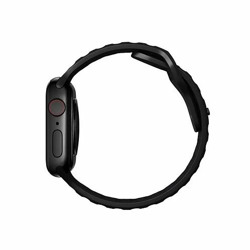 Ремешок Nomad Sport Strap для Apple Watch 49/45/44/42 мм, силикон, черный M/L