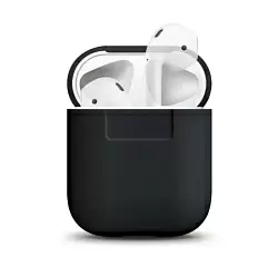 Чехол Elago Hang Wireless Case для AirPods, силикон, черный