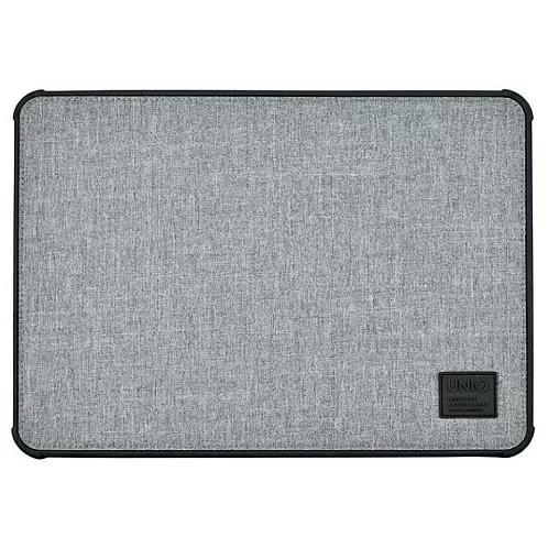 Чехол Uniq DFender Sleeve Kanvas для Macbook Pro 13" / Pro 14", серый