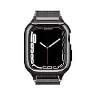 Чехол с ремешком SPIGEN Metal Fit Pro для Apple Watch (49/45/44 mm), темно-серый