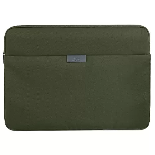 Чехол Uniq Bergen Nylon Laptop sleeve для ноутбуков 14", оливковый