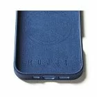 Чехол Mujjo Leather Case для iPhone 16 Pro, MagSafe, синий