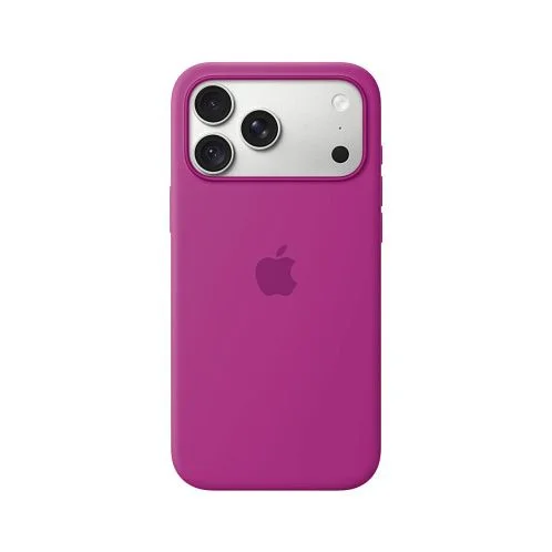 Чехол Apple Silicone Case для iPhone 18 Pro Max, MagSafe, силикон, маджента / magenta