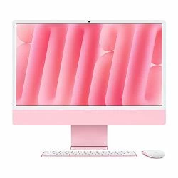 iMac 24" Retina 4,5K, (M4 8C CPU, 8C GPU, 2024), 16 ГБ, 256 Гб SSD, розовый