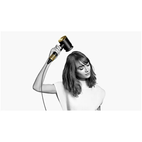 Фен Dyson Supersonic, black/gold onix HD15 (лимитированный футляр)