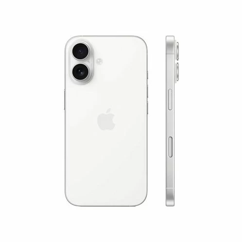 iPhone 16, 256 Гб, белый 1 Sim/eSim