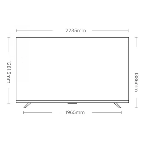 Телевизор Mi TV S PRO 100” [русское меню]