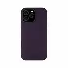 Чехол uBear Touch Mag Case для iPhone 16 Pro Max, силикон, софт-тач, темно-фиолетовый