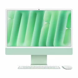 iMac 24" Retina 4,5K, (M4 10C CPU, 10C GPU, 2024), 16 ГБ, 512 ГБ SSD, зеленый