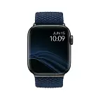 Ремешок Uniq ASPEN для Apple Watch 49/45/44/42 mm, плетеный, синий