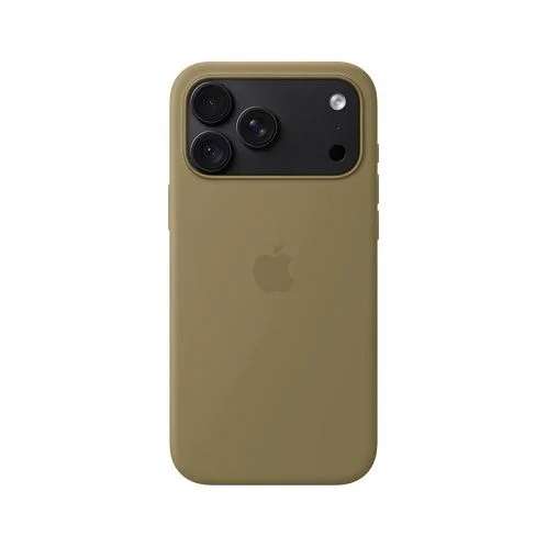 Чехол Apple Silicone Case для iPhone 18 Pro Max, MagSafe, силикон, оливковый / olive