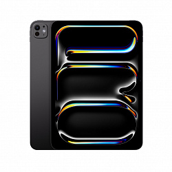 iPad Pro 11" (M4, 2024), Wi-Fi, 256 Гб, "черный космос"