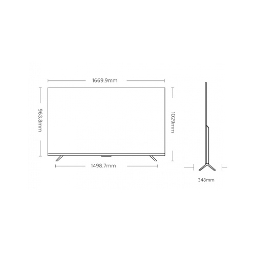 Телевизор Mi TV S PRO 75" [русское меню]