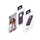 Чехол uBear Touch Mag Case для iPhone 16 Pro Max, силикон, софт-тач, темно-фиолетовый