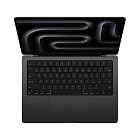 Apple MacBook Pro 14" (M3 Max 14C CPU, 30C GPU, 2023) 36 ГБ, 1 ТБ SSD, «чёрный космос»