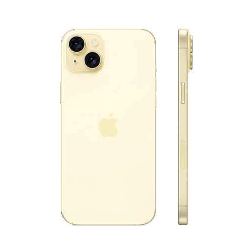 iPhone 15 Plus, 128 Гб, желтый 2 Sim