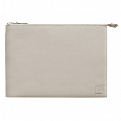 Чехол Uniq LYON RPET fabric Laptop sleeve (snug-fit) для ноутбуков 14", бежевый
