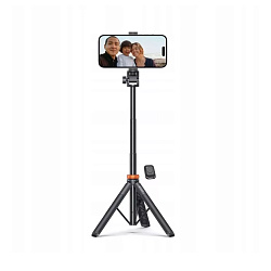 Монопод-штатив Tech-Protect  L03S Bluetooth Selfie stick tripod, черный